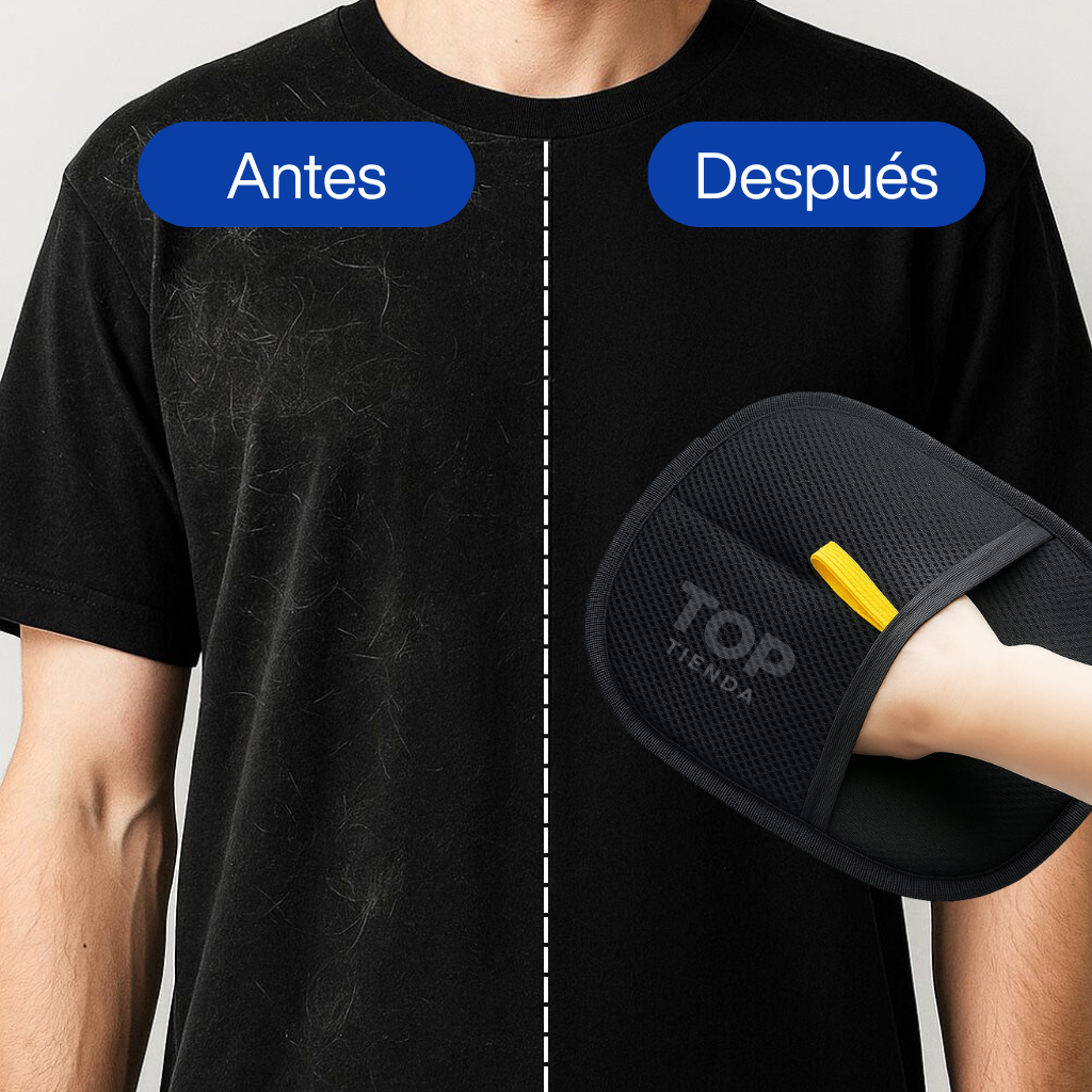 Guante Electrostático quita pelos™ - No más pelos en tu ropa - ¡Precio de lanzamiento con 50% OFF!