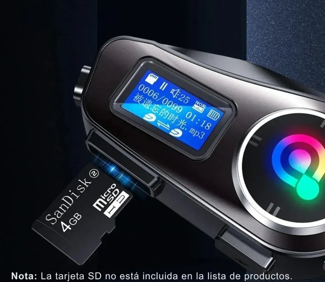 1 INTERCOMUNICADOR M4 con pantalla y asistente de voz- Escucha música, contesta llamadas, habla con tu copiloto y todo con la mejor calidad- ¡AHORA CON 50% DE DESCUENTO!